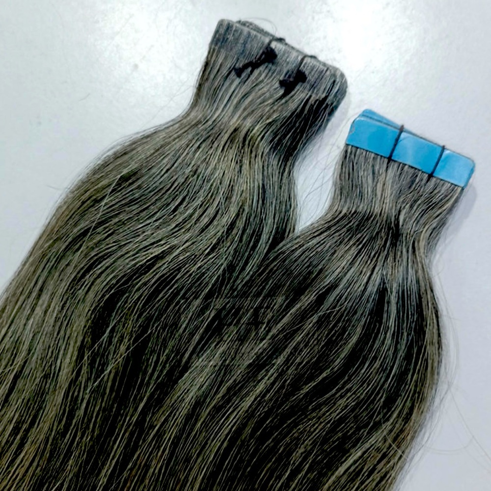 Salt & Pepper tape in extensions